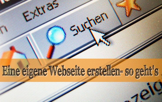 Eine eigene Webseite erstellen: Wie und wo?