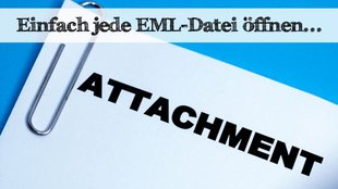 Eine EML-Datei öffnen, speichern und konvertieren
