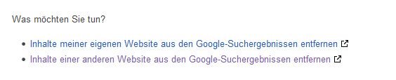 google-suchergebnisse-entfernen