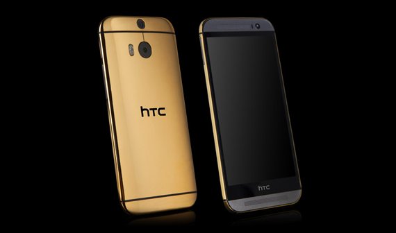 HTC One M8 in Gold (24 Karat) bestellbar!