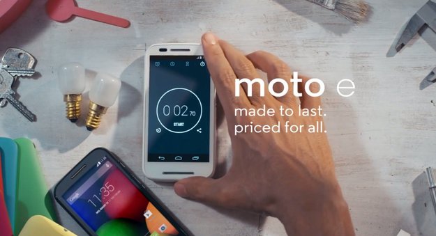 Moto E: Einsteiger-Smartphone offiziell vorgestellt