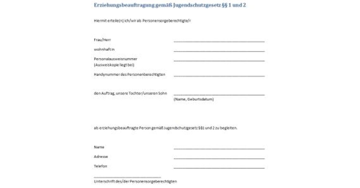 Erziehungsbeauftragung pdf nrw