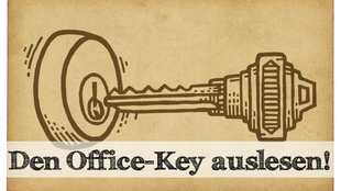 So kann man seinen Office Key auslesen…