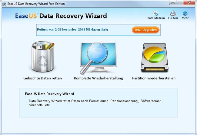 partition wiederherstellen easeus