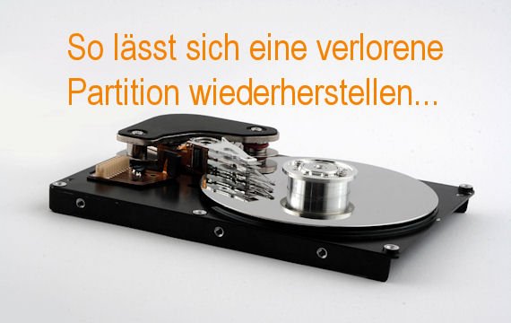 Eine Partition wiederherstellen: So kann's klappen!