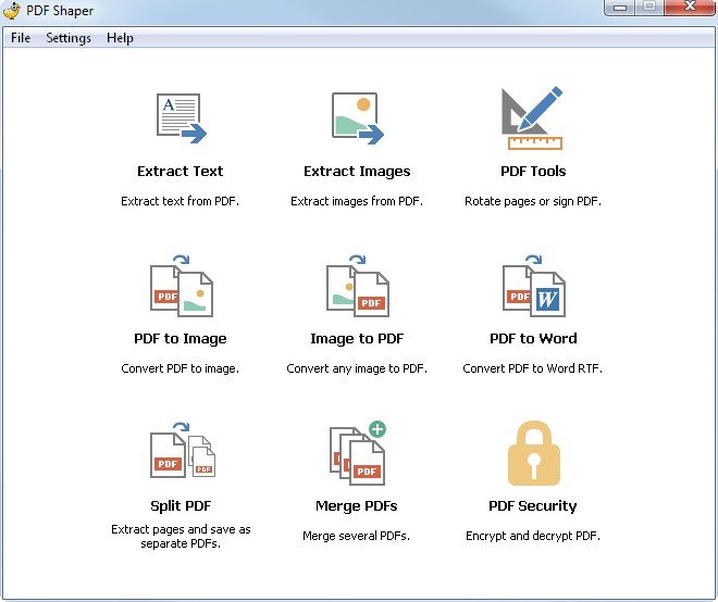 PDF Shaper bearbeitet PDF-Dateien und konvertiert PDF zu Word