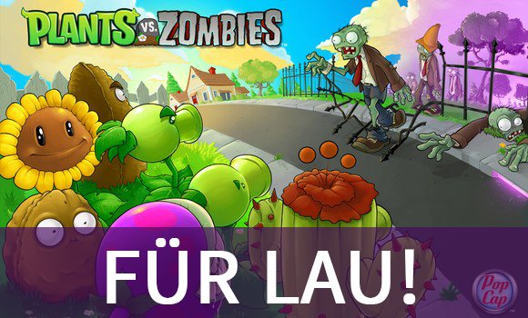 Plants vs. Zombies: Krieg der Pflanzen kostenlos via Origin