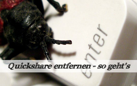 Quickshare.exe entfernen: So wird man den Virus los!