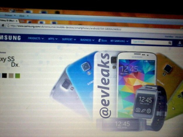 Samsung Galaxy S5 Dx: S5 mini angeblich auf Hersteller-Website gesichtet