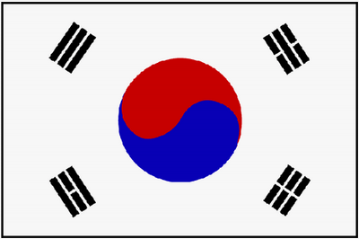 sudkorea-flagge