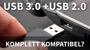 Ist USB 3.0 kompatibel zu USB 2.0? Ja, aber...