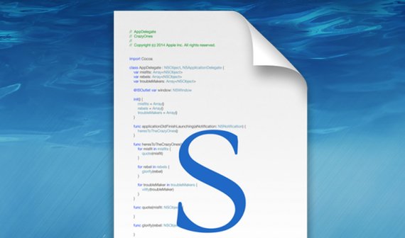 Swift-Dateien: Anspielung auf Think Different-Kampagne als Easter Egg