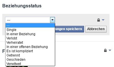 Der Facebook Beziehungsstatus ist für viele eine wichtige Lebensstation