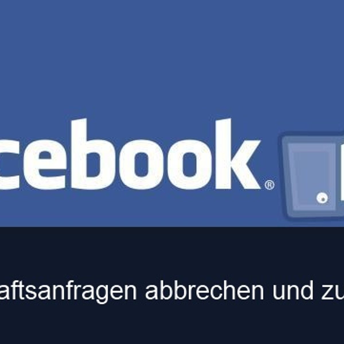 Sieht facebook das zurückziehen freundschaftsanfrage man Facebook Freundschaftsanfragen