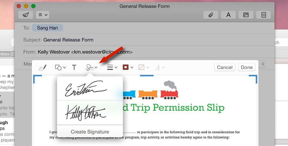 Signaturen Pdfs In Mail Auf Dem Mac Unterschreiben So Gehts