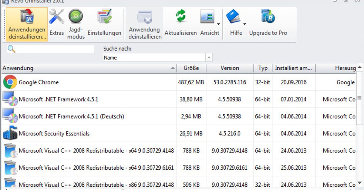revo uninstaller bedienungsanleitung deutsch