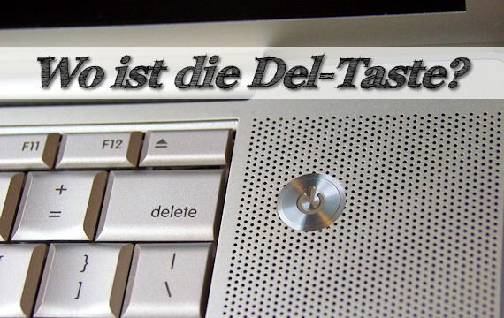 Die Del-Taste: Wo man sie findet, was sie kann
