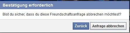 Annehmen automatisch facebook freundschaftsanfrage Versendet FB