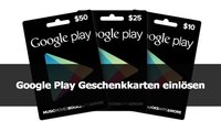 Google Play: Karte einlösen – so gehts