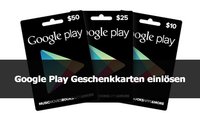 Google Play: Karte einlösen – so gehts