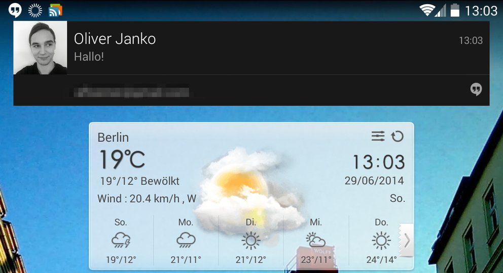 Android „L“: Heads Up-Notifications als App im Play Store gelandet
