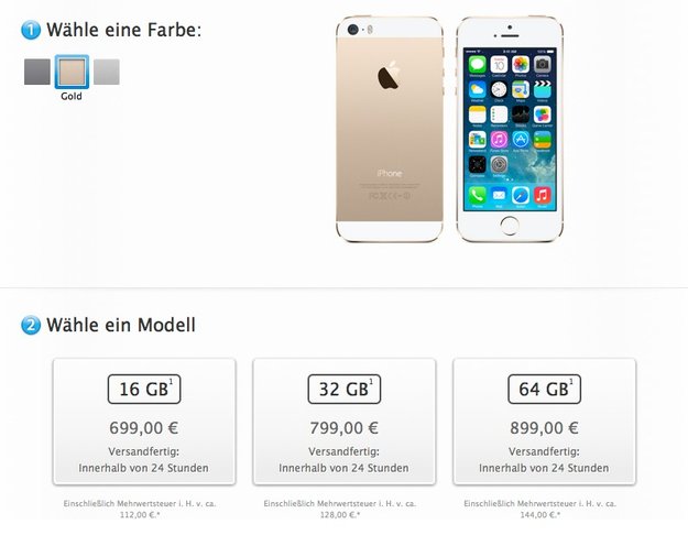 Doppelter Speicher, halber Aufpreis – Apples neue Preisstaffelung?