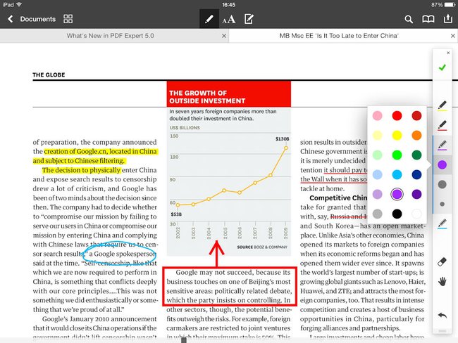 PDF Expert lässt uns eine PDF am iPad bearbeiten, als wäre es eine Office Datei… fast