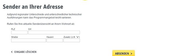 Kabel Deutschland Senderliste 2014