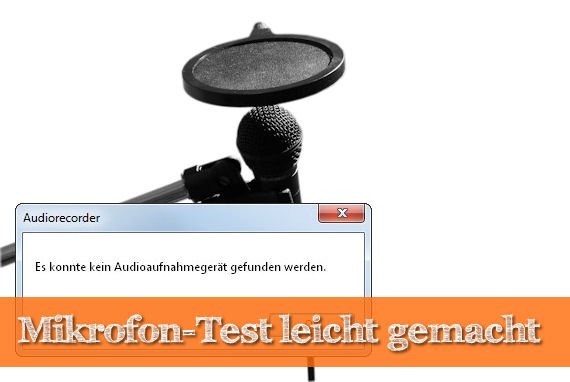 Mikrofon-Test am PC: So einfach ist das
