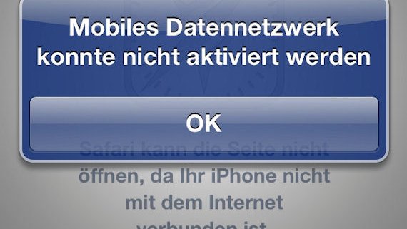 Vodafone Mobiles Datennetzwerk Konnte Nicht Aktiviert Werden www.giga.de