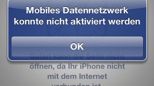 Mobiles Datennetzwerk konnte nicht aktiviert werden: Die Rettung