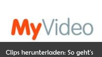 MyVideo: Videos herunterladen – So geht’s
