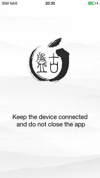 Pangu jailbreakt das iOS-Gerät