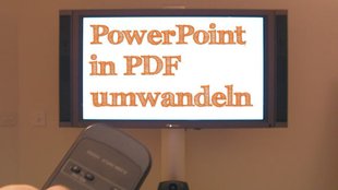 PowerPoint in PDF umwandeln: So geht's