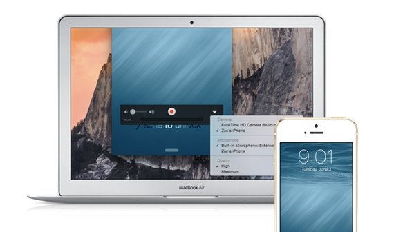 iPhone Screencast: Neue Funktion in iOS 8 und OS X 10.10 Yosemite