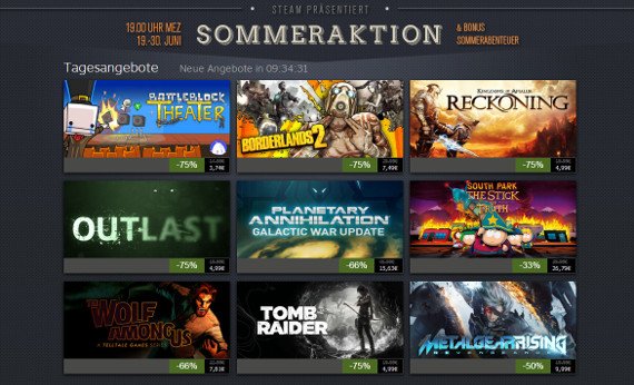 Steam Sale 2014 Steam Sale 2014