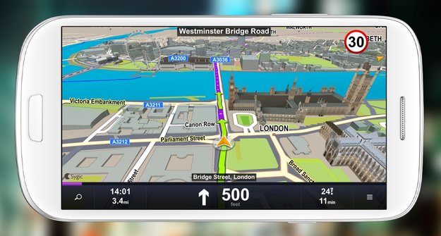 Sygic GPS & Karten: Navi-App angeschaut, 40 Prozent Rabatt auf Premium-Kartenpakete