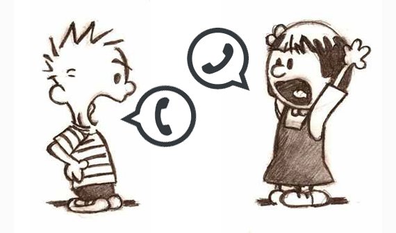 WhatsApp-Konversationen nerven