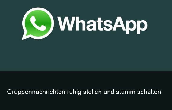 WhatsApp Gruppen stummschalten auf iPhone und Android