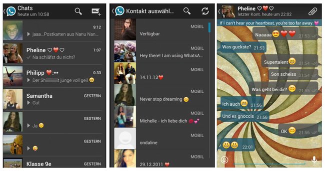 Dank der WhatsApp Plus Themes gibt es unendliche Gestaltungsoptionen
