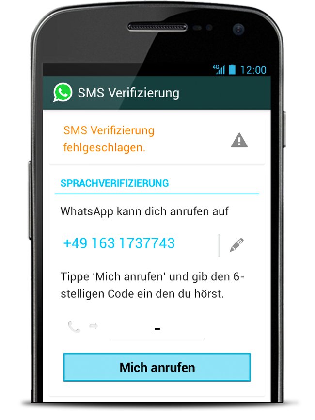 whatsapp-verifizierung