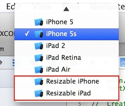 iPhone 6 und iPad pro: Xcode 6 mit deutlichem Hinweis für neue Display-Größen