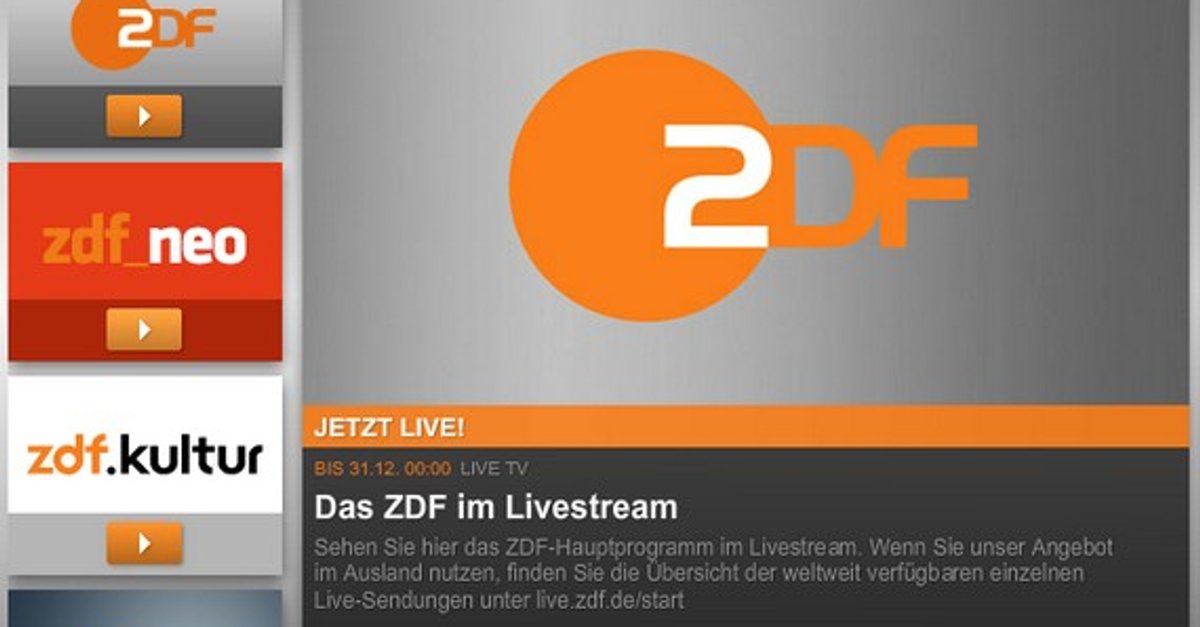 Sport im Livestream in der ZDFmediathek - ZDFmediathek