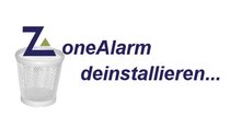 ZoneAlarm deinstallieren und alle Spuren beseitigen