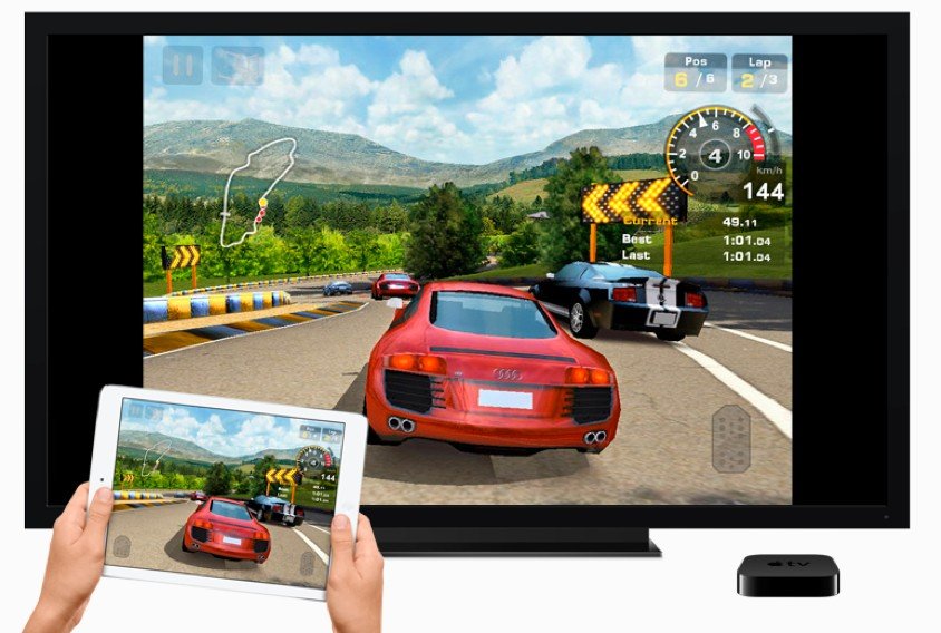 AirPlay mit Apple TV und iPad (Bild: Apple)