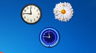 Desktop-Uhr unter Windows 7 anzeigen – so geht‘s