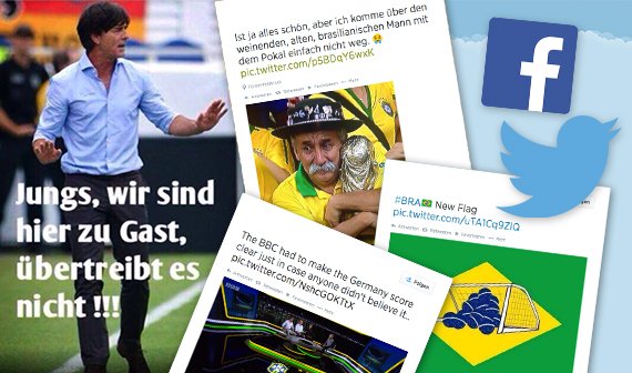 WM 2014: Deutschland-Rekordspiel aus Social Media-Sicht