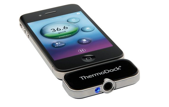ThermoDock: iPhone als Fieberthermometer (Video)