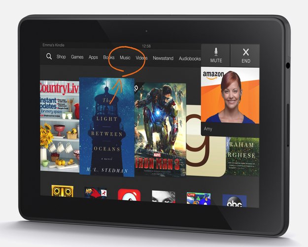 Mayday: Live-Hilfe per Videochat für Amazon Kindle Fire HDX-Geräte in Deutschland gestartet