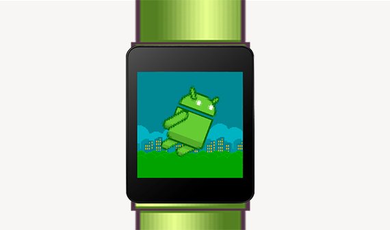 Das erste Android Wear-Spiel ist ein Flappy Bird-Klon